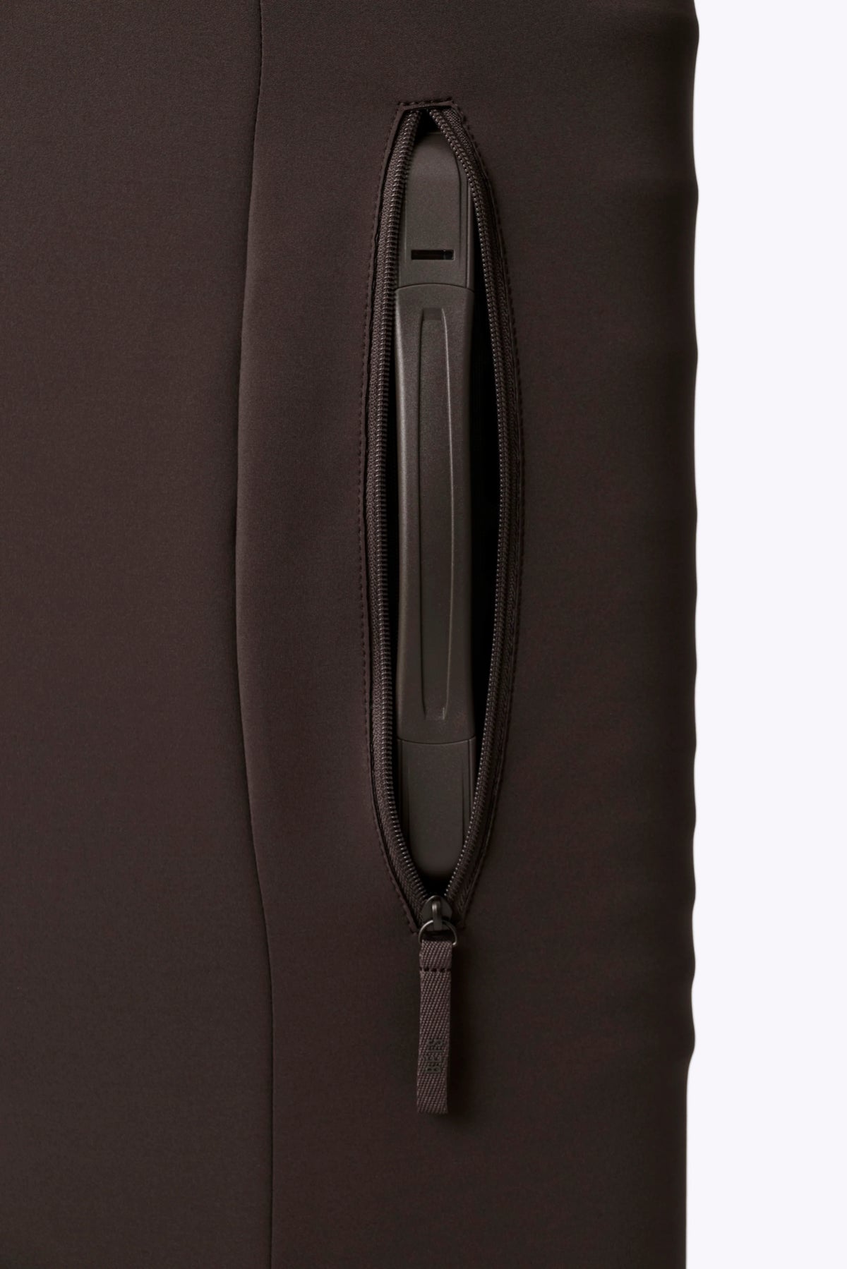 The Hybrid Carry-On Luggage Cover in Espresso