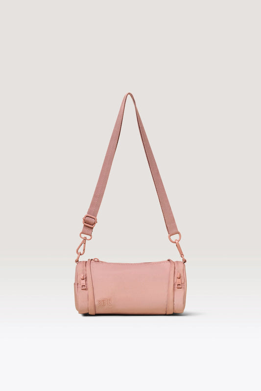 The Expandable Crossbody Charm in Atlas Pink