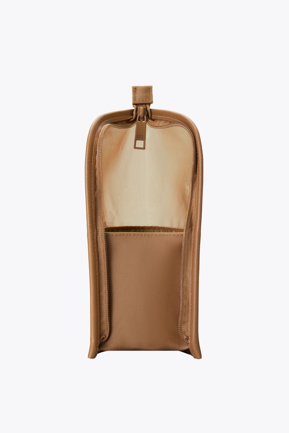 The Makeup Brush Pouch in Camel