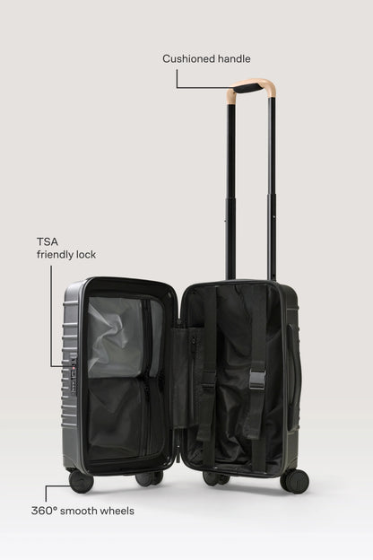 The Small Carry-On Roller in Black