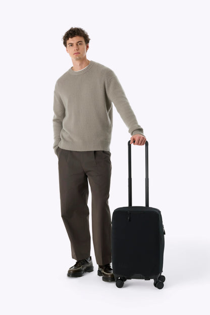 The Hybrid Carry-On Luggage Cover in Black
