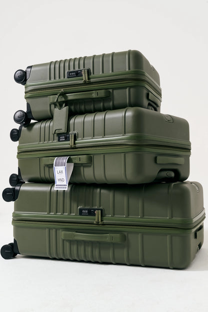 The Large Check-In Roller in Olive