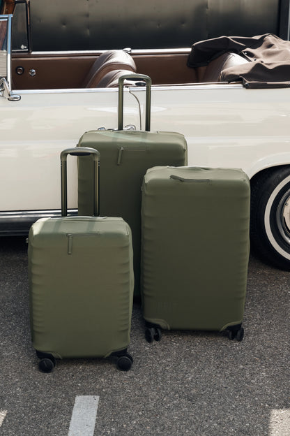 The Medium Check-In Roller in Olive