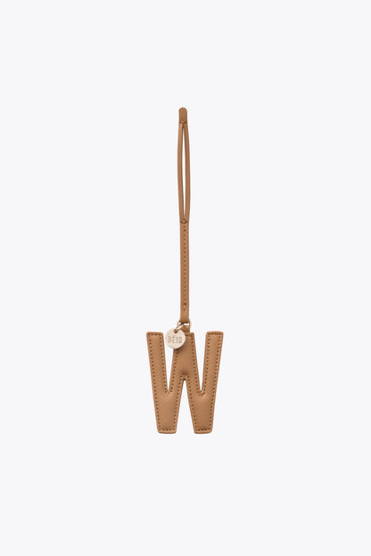 The Letter Charm in Camel