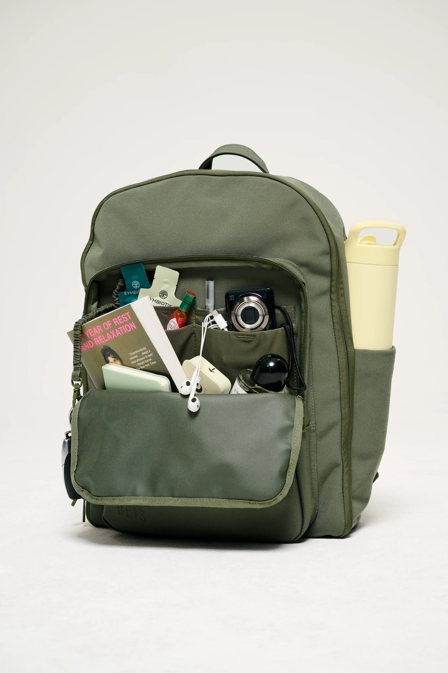 The Travel Backpack in Olive